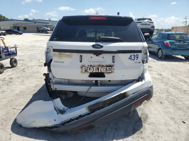1FM5K8ARXHGD57504 - 2017 FORD EXPLORER POLICE INTERCEPTOR 白色 照片 6