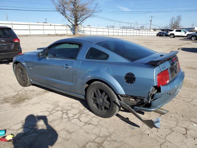 1ZVFT82H275202786 - 2007 FORD MUSTANG GT BLUE photo 2