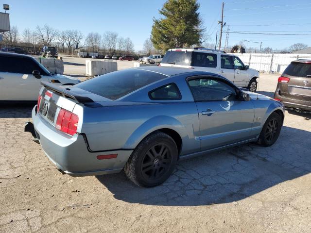1ZVFT82H275202786 - 2007 FORD MUSTANG GT BLUE photo 3