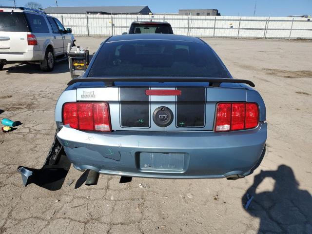 1ZVFT82H275202786 - 2007 FORD MUSTANG GT BLUE photo 6