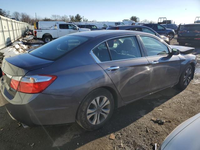 1HGCR2F35FA141702 - 2015 HONDA ACCORD LX GRAY photo 3