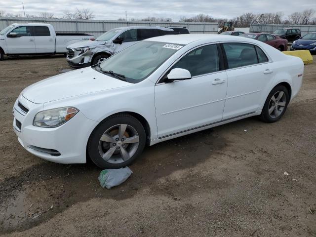 1G1ZC5EU1BF131681 - 2011 CHEVROLET MALIBU 1LT WHITE photo 1
