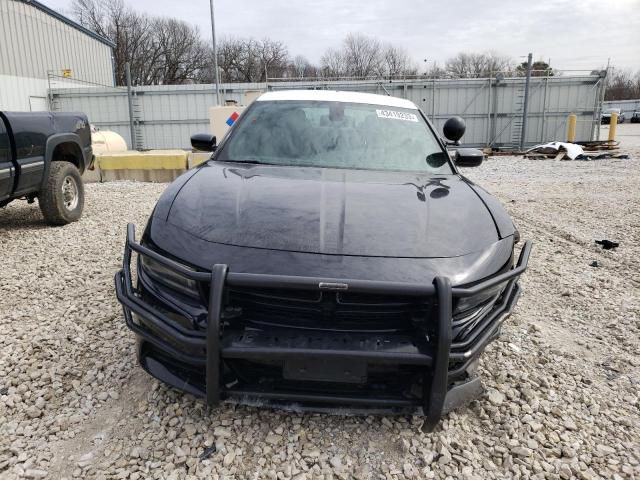 2C3CDXKT1GH293998 - 2016 DODGE CHARGER POLICE BLACK photo 5