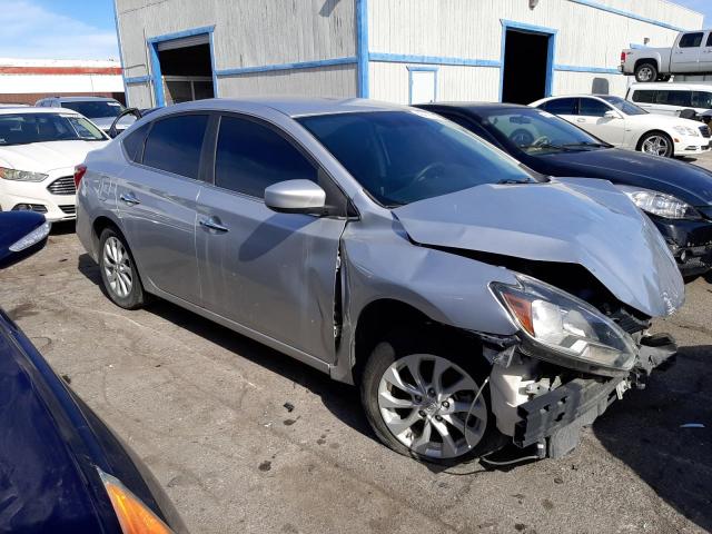 3N1AB7AP0KY383453 - 2019 NISSAN SENTRA S SILVER photo 4