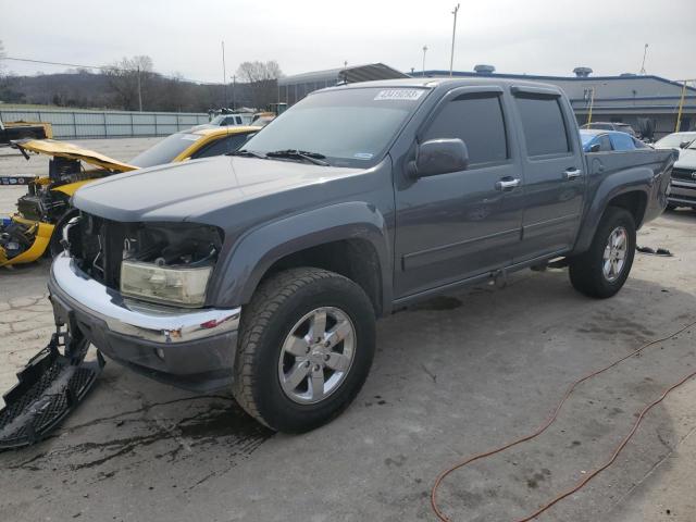 1GCHSDFE2C8143982 - 2012 CHEVROLET COLORADO LT GRAY photo 1