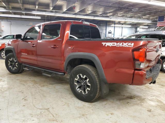 5TFCZ5AN9JX154385 - 2018 TOYOTA TACOMA DOUBLE CAB 栗色 照片 2
