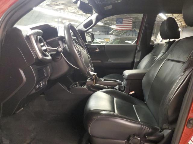 5TFCZ5AN9JX154385 - 2018 TOYOTA TACOMA DOUBLE CAB 栗色 照片 7