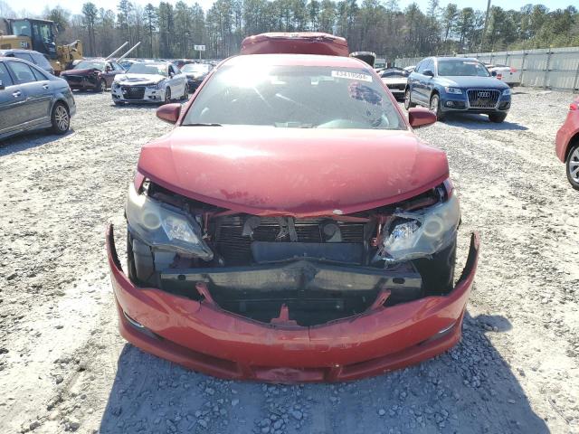 4T1BF1FK6DU644537 - 2013 TOYOTA CAMRY L RED photo 5