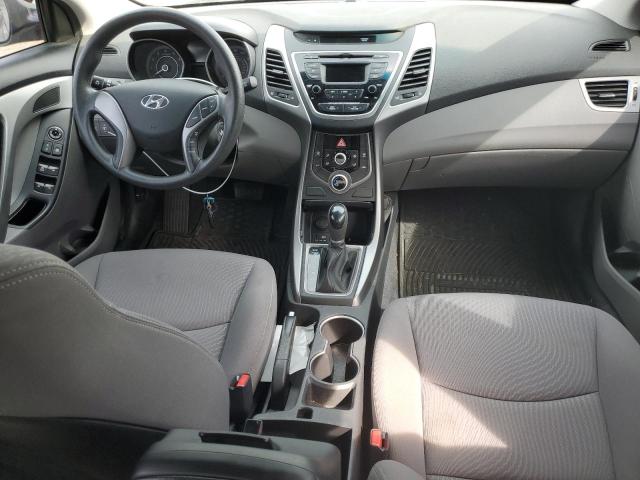 KMHDH4AE2EU201082 - 2014 HYUNDAI ELANTRA SE SILVER photo 8