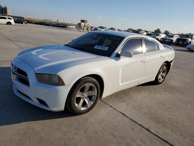 2C3CDXHG3EH295906 - 2014 DODGE CHARGER SXT WHITE photo 1