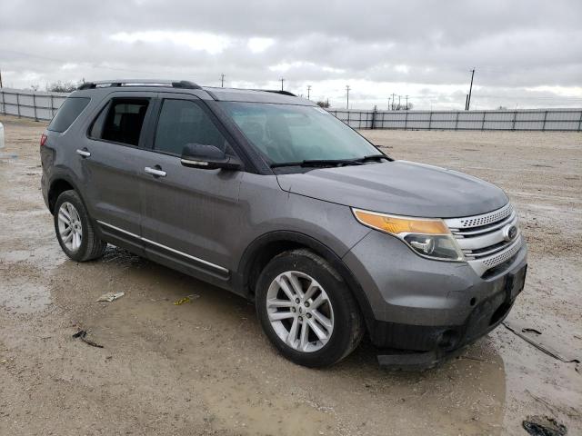 1FM5K7D84EGB67724 - 2014 FORD EXPLORER XLT GRAY photo 4