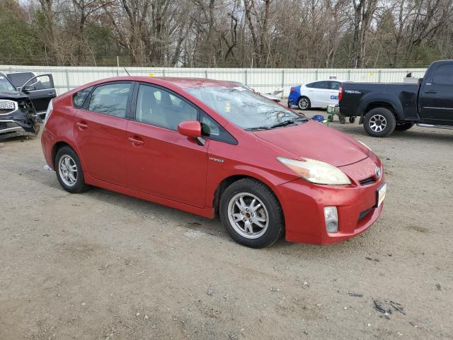 JTDKN3DU4A0075827 - 2010 TOYOTA PRIUS RED photo 4