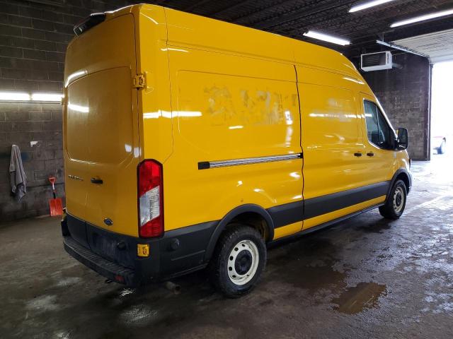 1FTBR1X83NKA30640 - 2022 FORD TRANSIT T-250 YELLOW photo 3