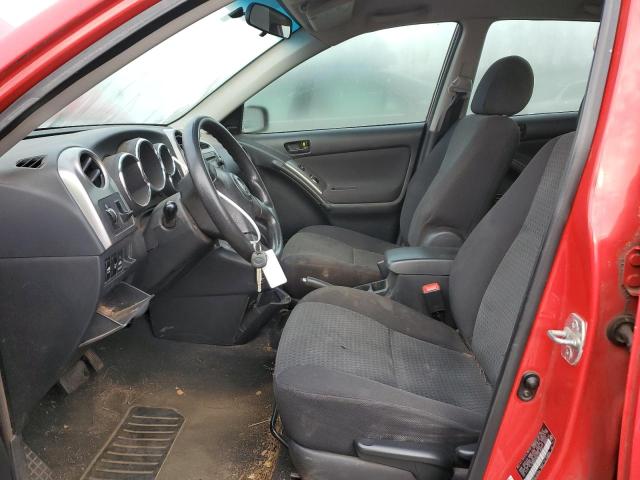 2T1KR32E68C707534 - 2008 TOYOTA COROLLA MA XR RED photo 7