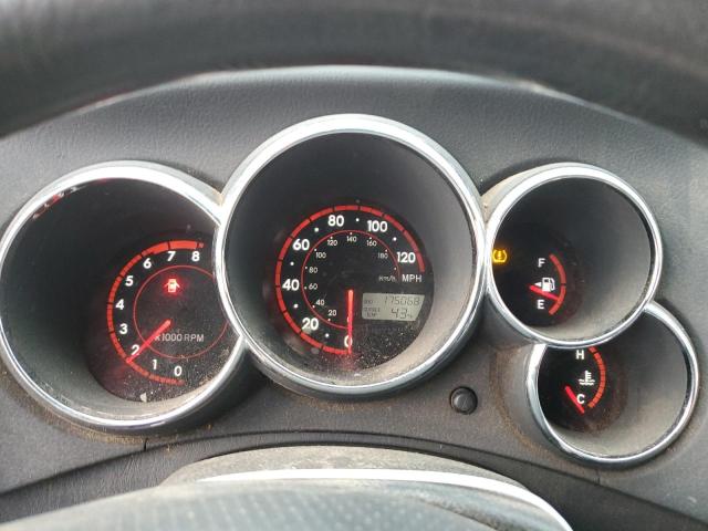 2T1KR32E68C707534 - 2008 TOYOTA COROLLA MA XR RED photo 9