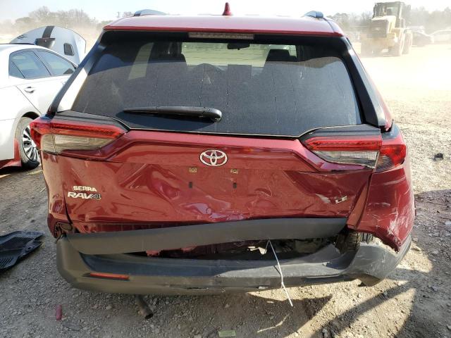 JTMK1RFVXKD041907 - 2019 TOYOTA RAV4 LE RED photo 6