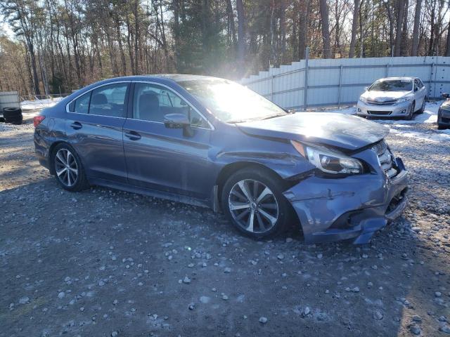 4S3BNAN68F3045529 - 2015 SUBARU LEGACY 2.5I LIMITED BLUE photo 4