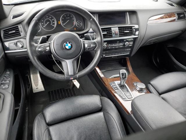 5UXWX9C53H0T00921 - 2017 BMW X3 XDRIVE28I GRAY photo 8