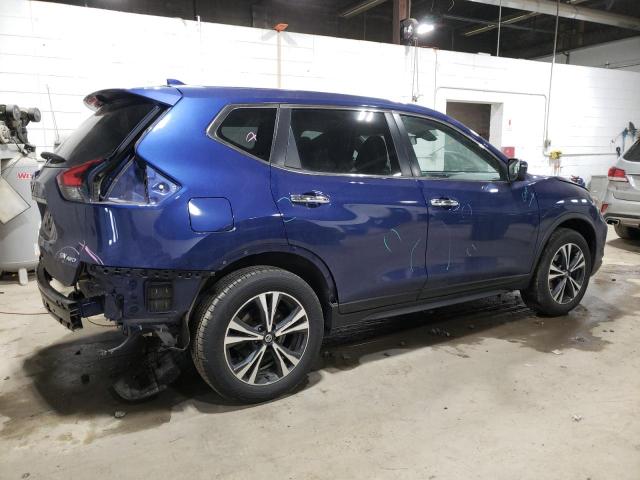 JN8AT2MV7KW395327 - 2019 NISSAN ROGUE S BLUE photo 3