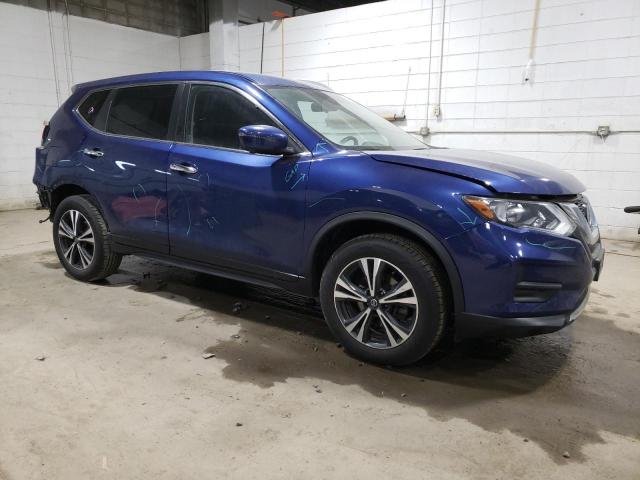 JN8AT2MV7KW395327 - 2019 NISSAN ROGUE S BLUE photo 4