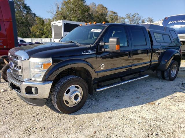 1FT8W3DT1DEA82515 - 2013 FORD F350 SUPER DUTY BLACK photo 1