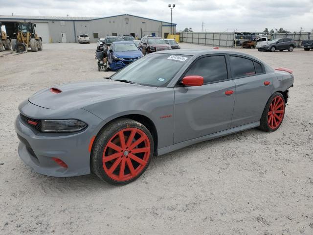 2C3CDXCT9NH186077 - 2022 DODGE CHARGER R/T GRAY photo 1