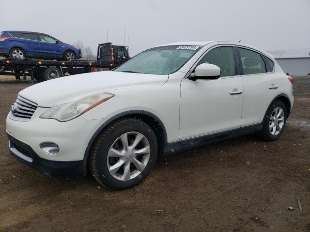 JN1AJ0HP7AM702803 - 2010 INFINITI EX35 BASE Սպիտակ լուսանկար 1