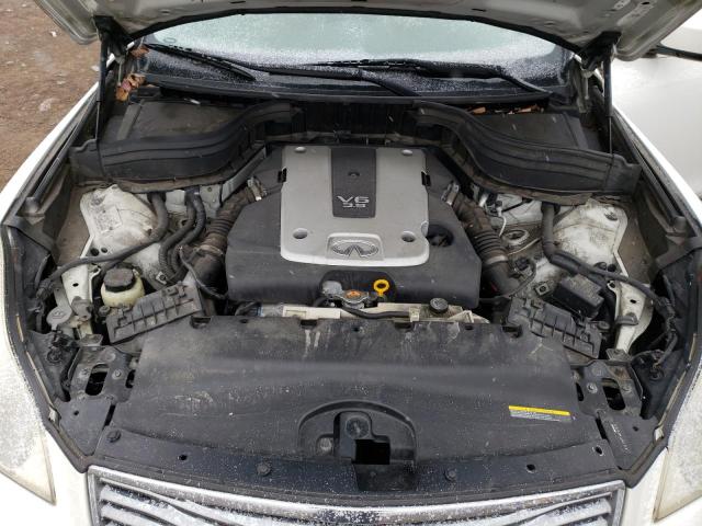 JN1AJ0HP7AM702803 - 2010 INFINITI EX35 BASE Սպիտակ լուսանկար 11