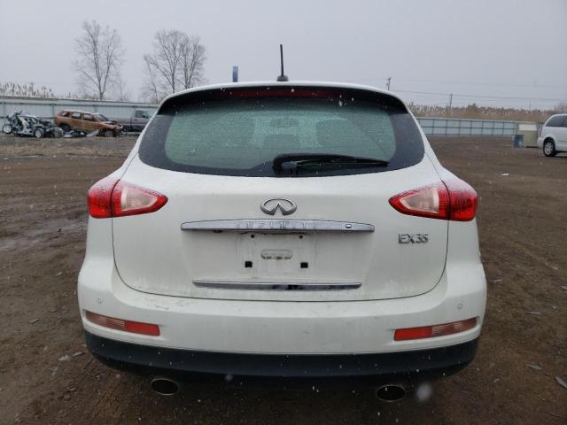 JN1AJ0HP7AM702803 - 2010 INFINITI EX35 BASE Սպիտակ լուսանկար 6