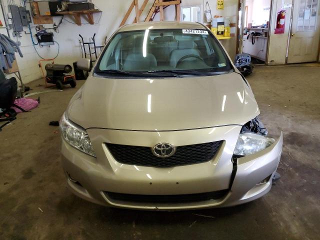 1NXBU4EE4AZ211720 - 2010 TOYOTA CORROLLA BASE TAN photo 5