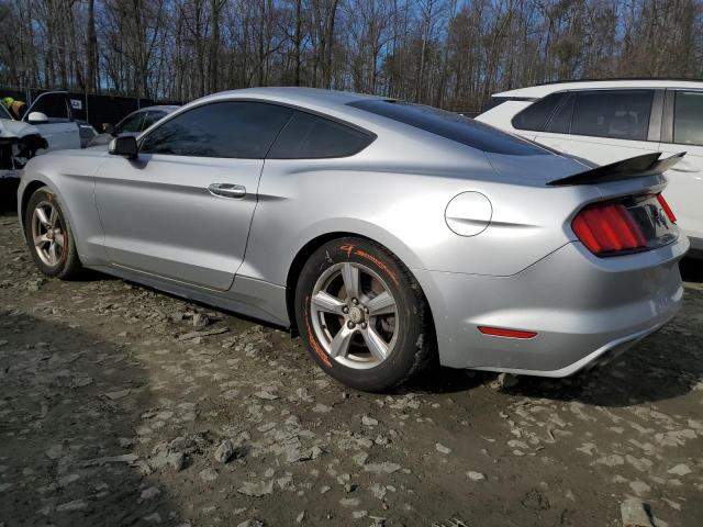 1FA6P8AM3F5358104 - 2015 FORD MUSTANG SILVER photo 2