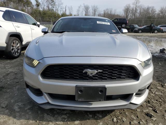 1FA6P8AM3F5358104 - 2015 FORD MUSTANG SILVER photo 5