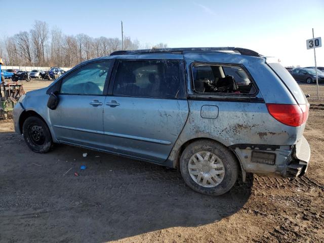 5TDZA23C16S493232 - 2006 TOYOTA SIENNA CE BLUE photo 2