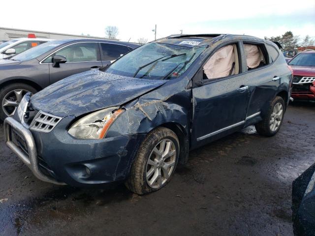 JN8AS5MV5DW121132 - 2013 NISSAN ROGUE S GRAY photo 1