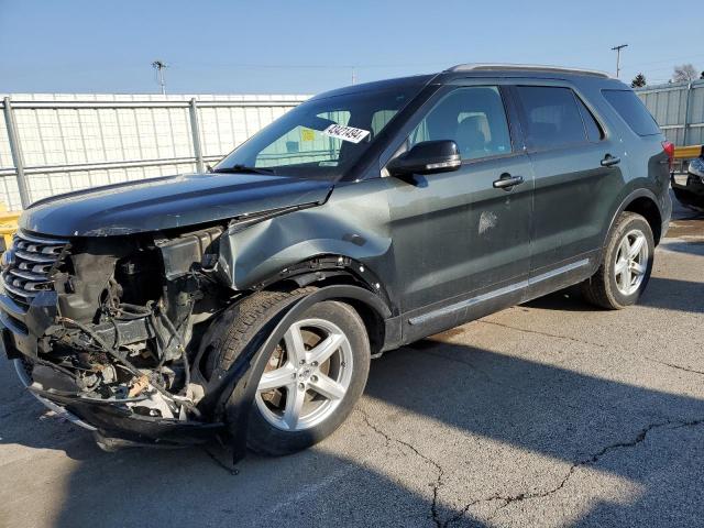 1FM5K8D85GGC16440 - 2016 FORD EXPLORER XLT GREEN photo 1