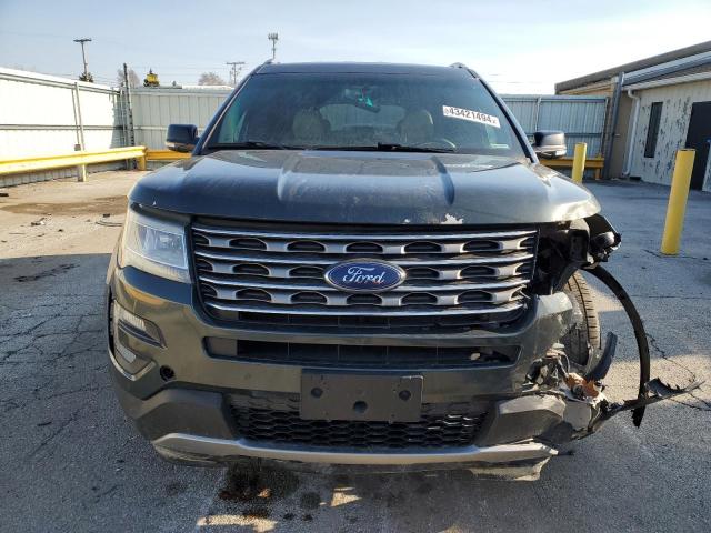 1FM5K8D85GGC16440 - 2016 FORD EXPLORER XLT GREEN photo 5