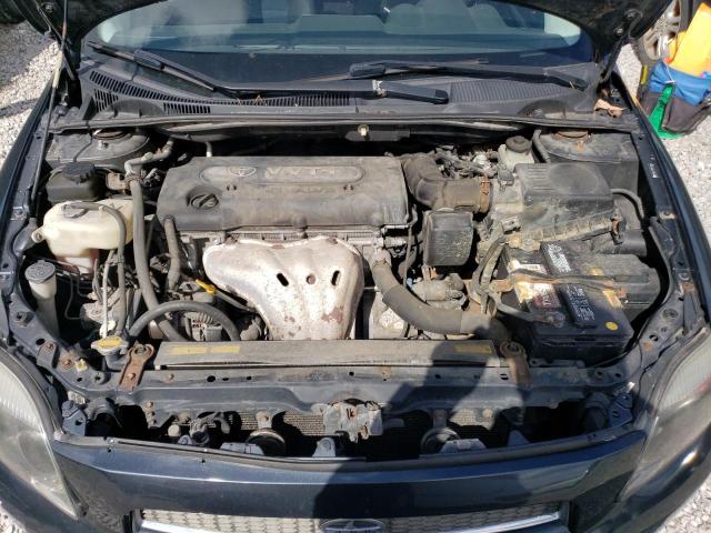 JTKDE177270178166 - 2007 TOYOTA SCION TC შავი ფოტო 11