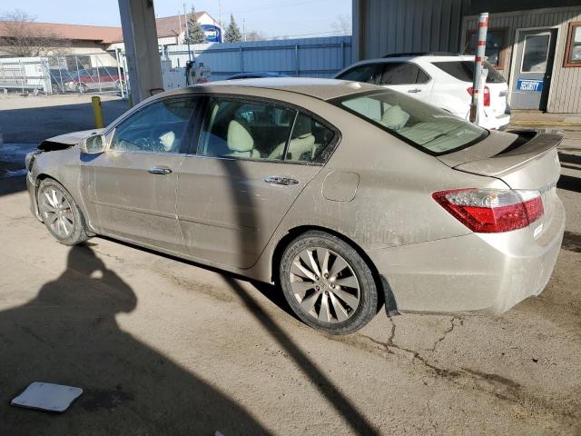 1HGCR2F88FA069163 - 2015 HONDA ACCORD EXL TAN photo 2