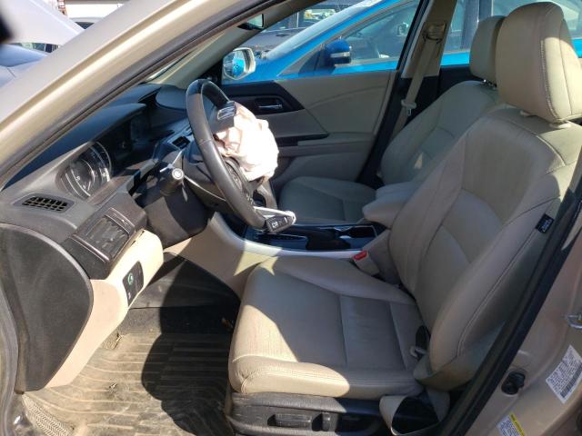 1HGCR2F88FA069163 - 2015 HONDA ACCORD EXL TAN photo 7