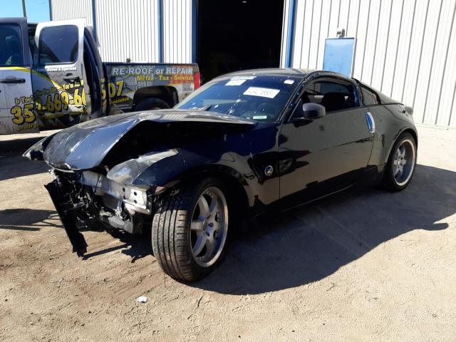 JN1AZ34D66M308691 - 2006 NISSAN 350Z COUPE BLACK photo 1