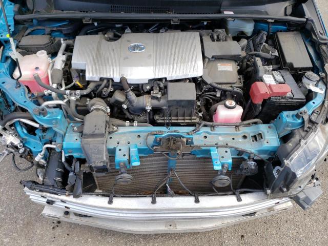 JTDKARFP1K3111558 - 2019 TOYOTA PRIUS PRIM Türkis Foto 11