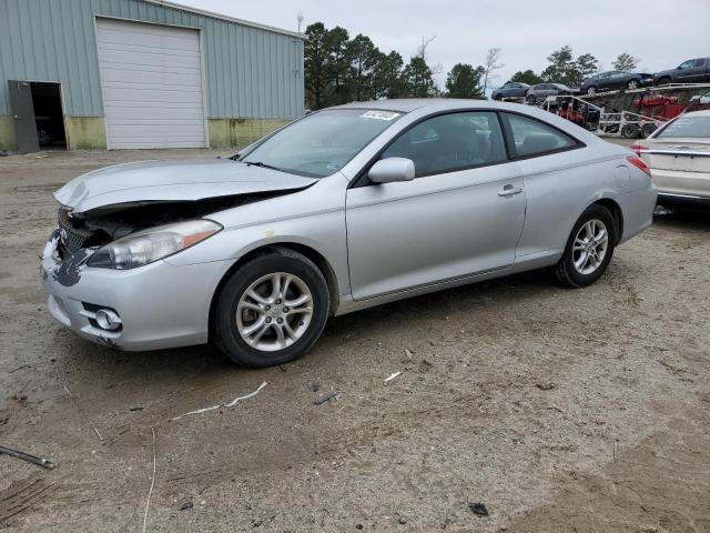 4T1CE30P97U756275 - 2007 TOYOTA CAMRY SOLA SE SILVER photo 1