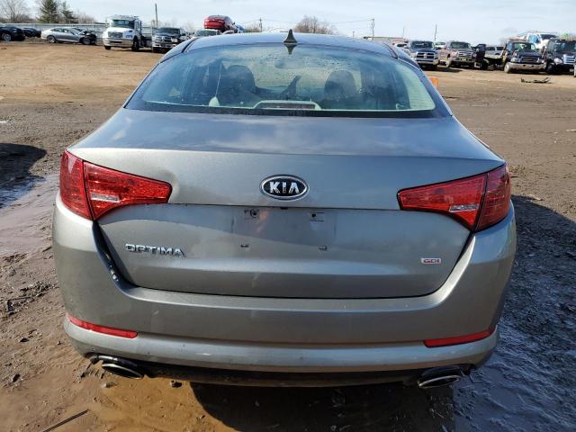 5XXGM4A7XDG187449 - 2013 KIA OPTIMA LX GRAY photo 6