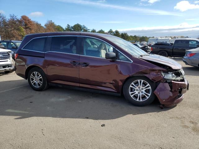 5FNRL5H25DB091856 - 2013 HONDA ODYSSEY LX RED photo 4