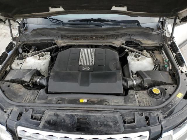 SALWR2VF8FA606117 - 2015 LAND ROVER RANGE ROVE HSE WHITE photo 12