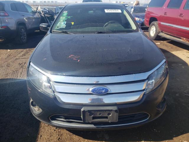 3FAHP0HA4BR285385 - 2011 FORD FUSION SE BLACK photo 5