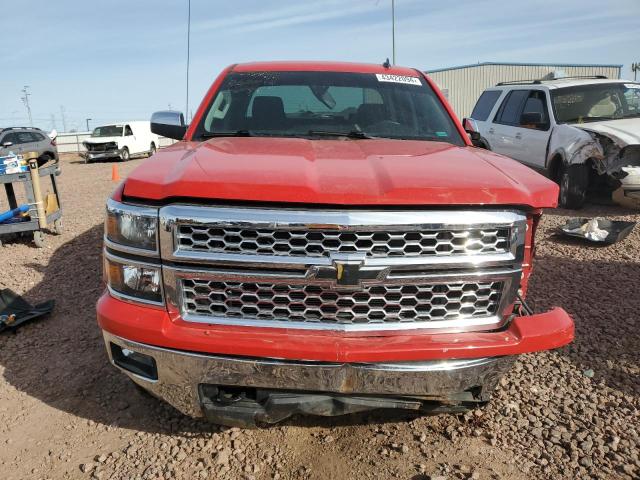 3GCUKREC8EG402936 - 2014 CHEVROLET SILVERADO K1500 LT RED photo 5