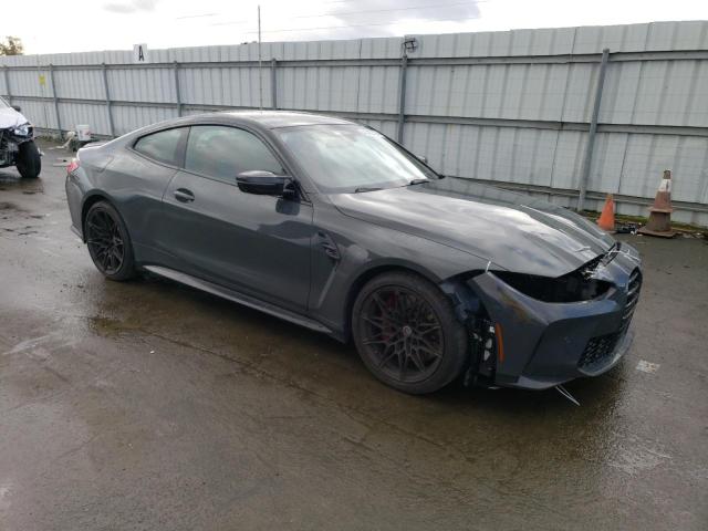 WBS33AZ08PCM23326 - 2023 BMW M4 COMPETITION GRAY photo 4