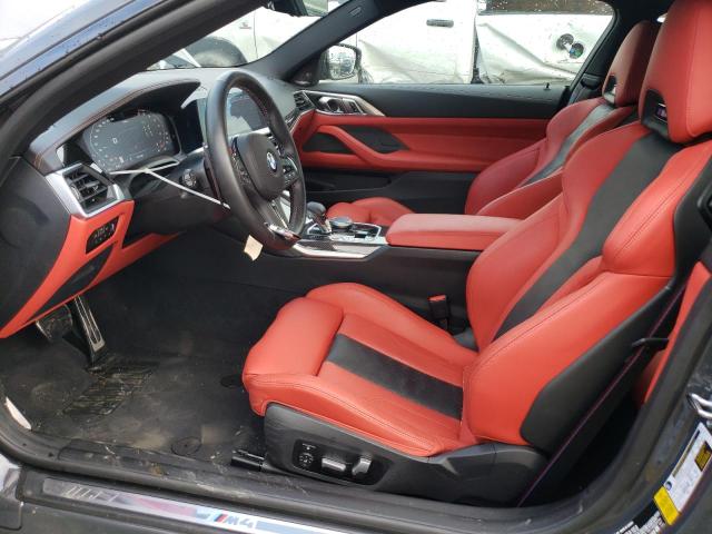 WBS33AZ08PCM23326 - 2023 BMW M4 COMPETITION GRAY photo 7