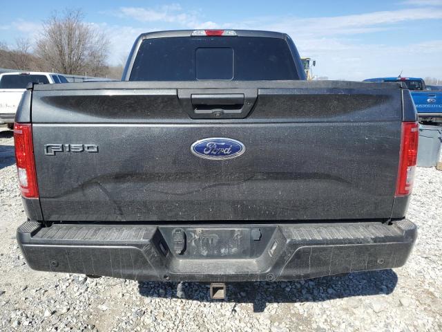 1FTEW1EP5GFA44731 - 2016 FORD F150 SUPERCREW CHARCOAL photo 6